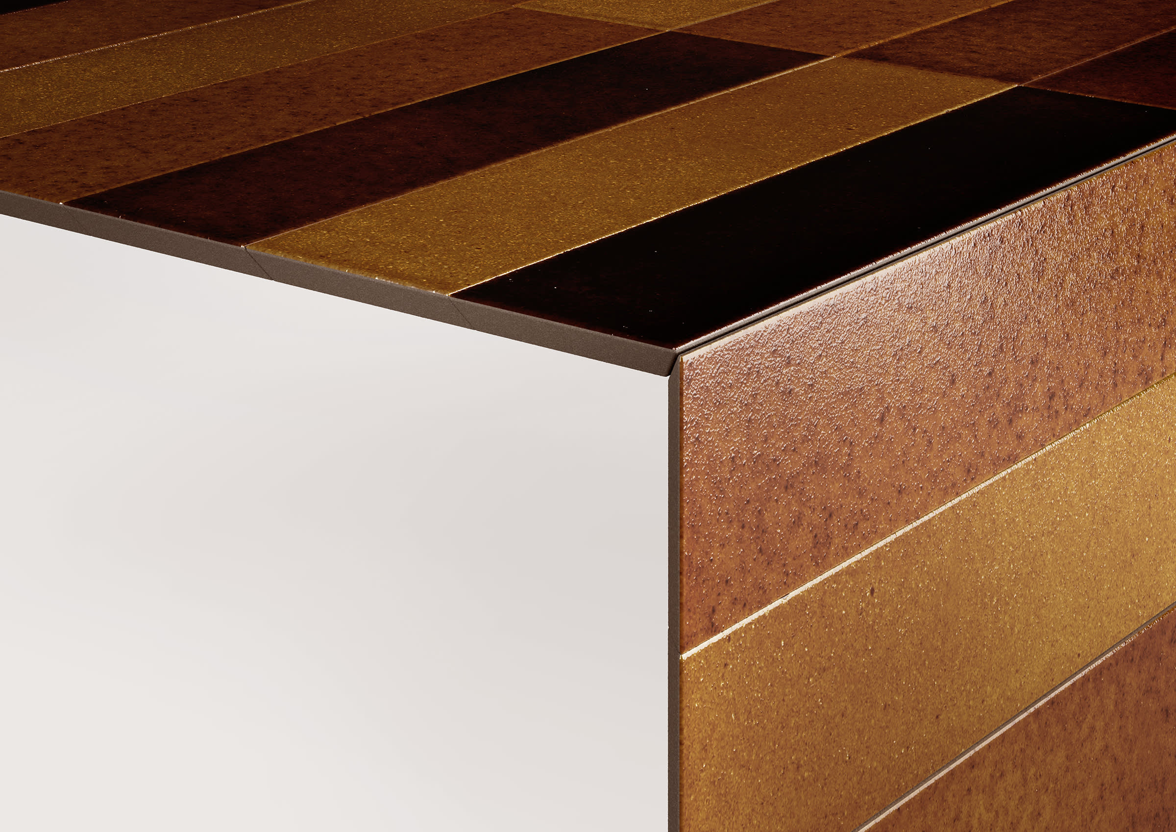 EXCINERE JOLLY TILE (45º MITRE CUT ON TWO ADJACENT EDGES)
