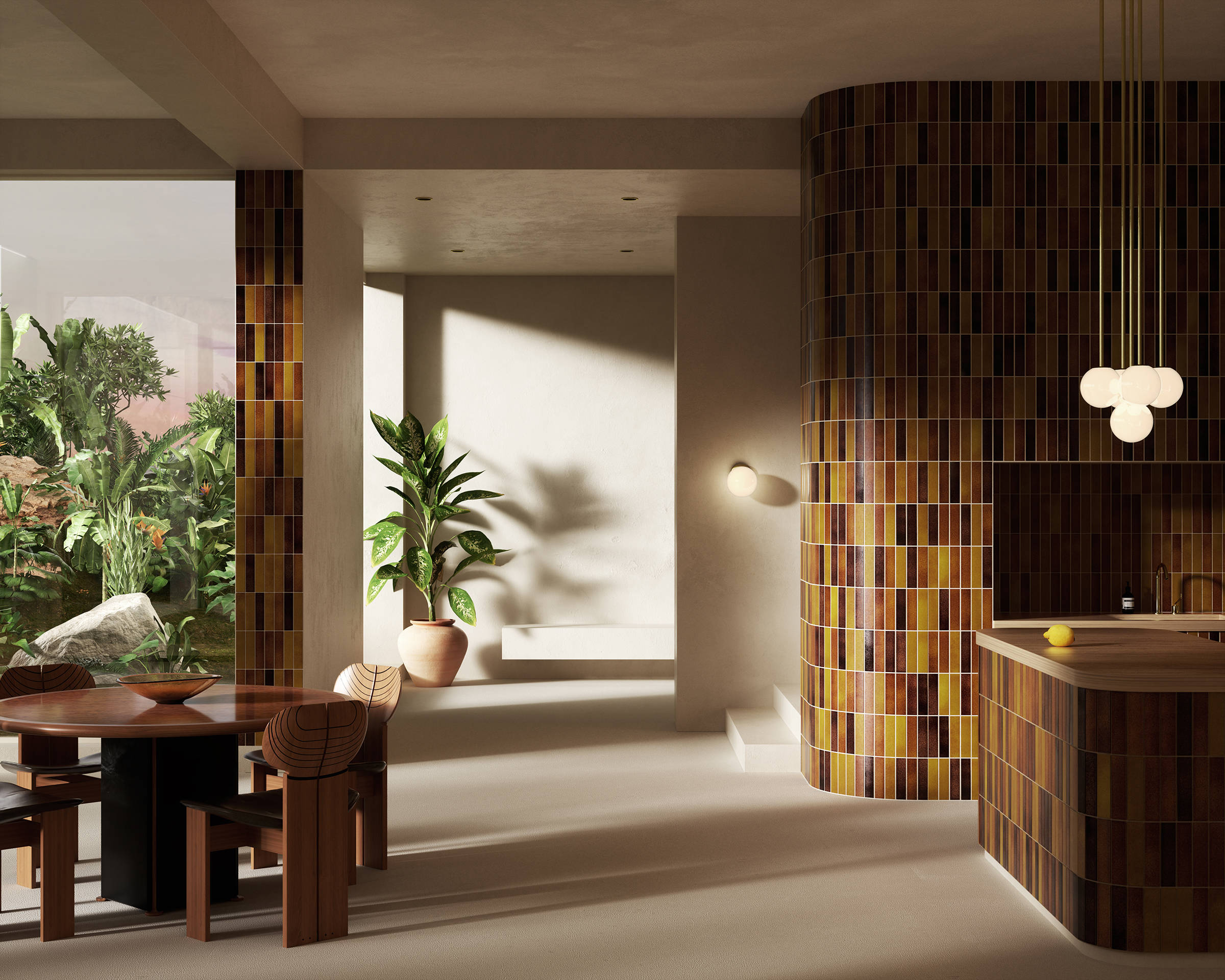 DZEK ExCinere Kitchen in a Porto Villa@