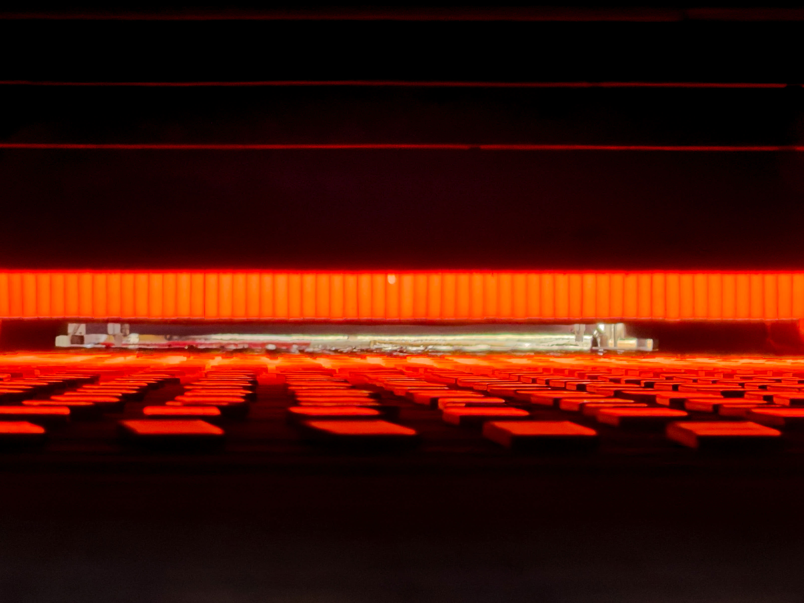 FIRING THE GLAZED TILES IN THE KILN