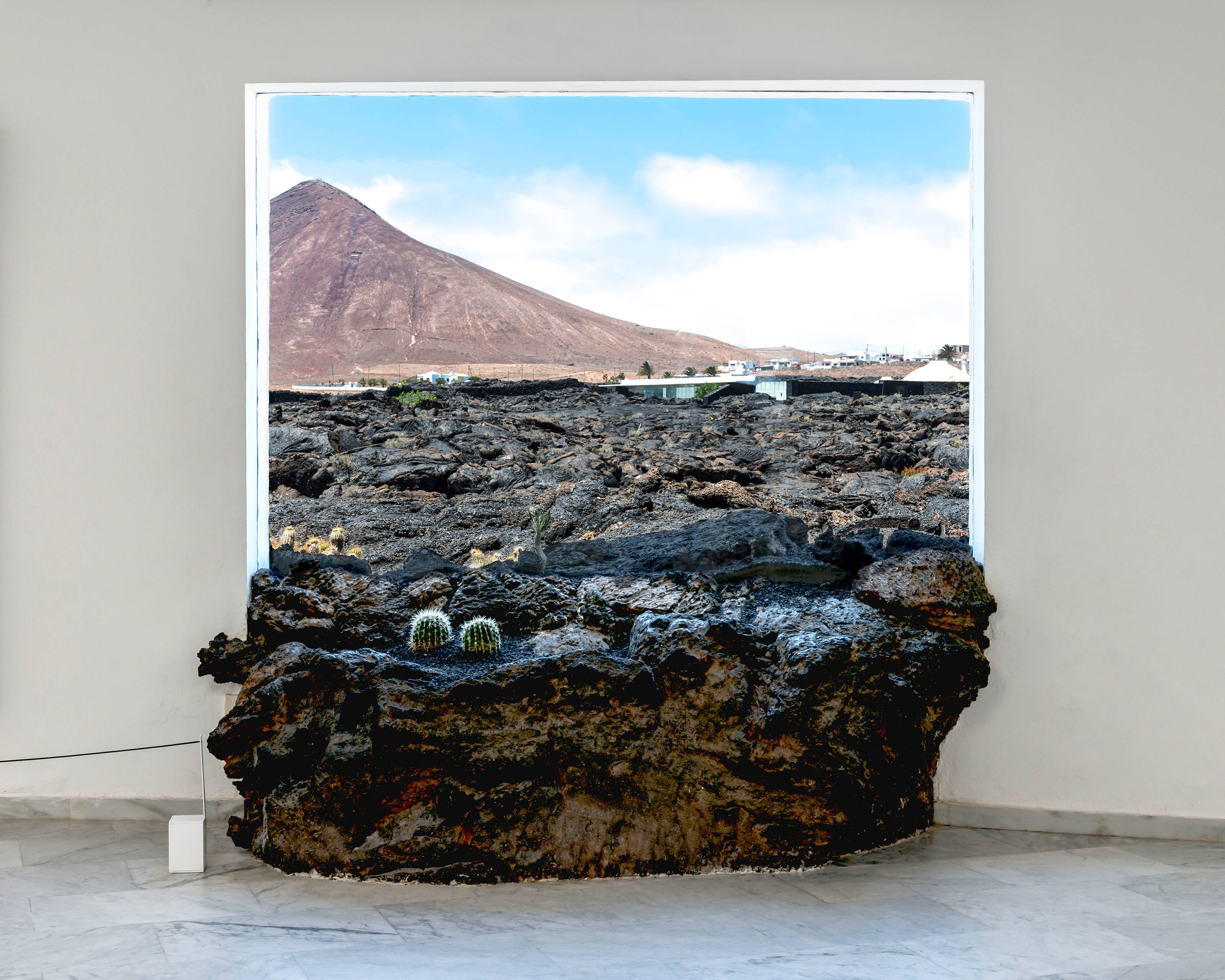 CESAR MANRIQUE'S ARCHITECTURE SEAMLESSLY INTEGRATES THE VOLCANIC LANDSCAPE.